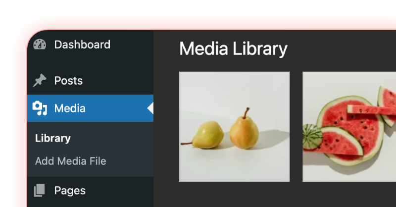 Step 3: Upload images to WordPress